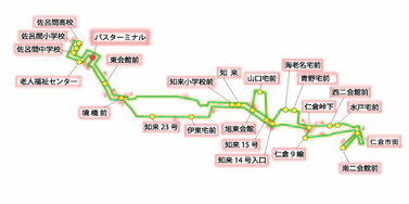 スクール2号路線図