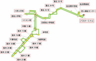 スクール4号路線図