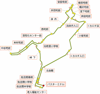 スクール1号路線図