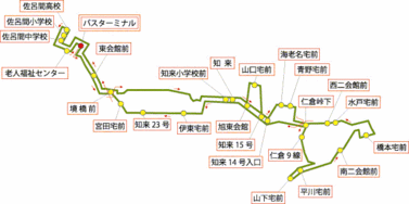 スクール2号路線図