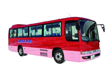 ふれあいバス赤色